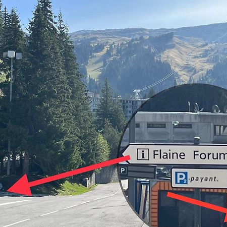 Flaine Forum L1 Cassiopee Mezzanine & Terrasse מראה חיצוני תמונה